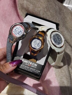 Lot of 3 AUTHENTIC GENUINE ARMITRON SPORTS🏃♀️🏊♀️ WATCHES WOMEN'S WATCH NEW